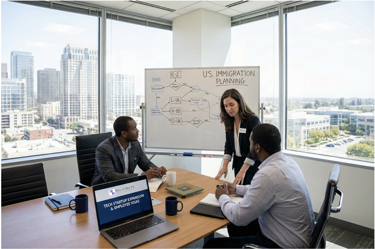 Employers creating a US immigration plan for employees.